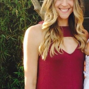 Rachel Pally Burgundy Maxi